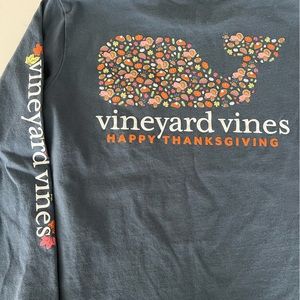 5T Vineyard Vines Thanksgiving long sleeved boys shirt